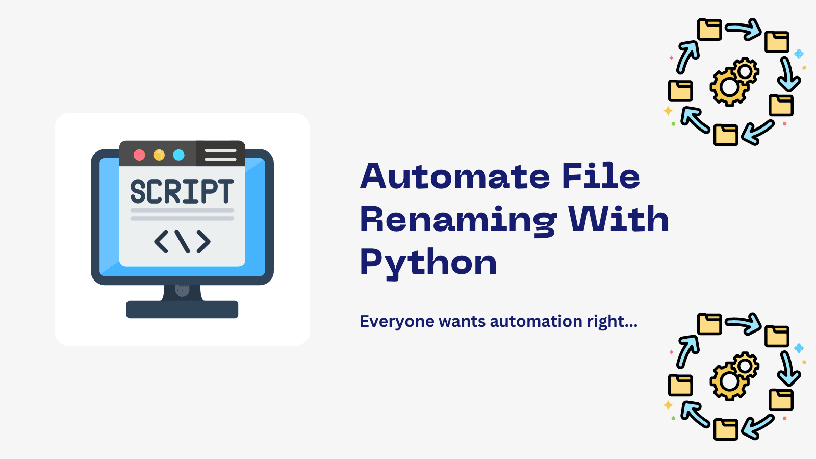 How to Automate Renaming Files in a Folder with Python